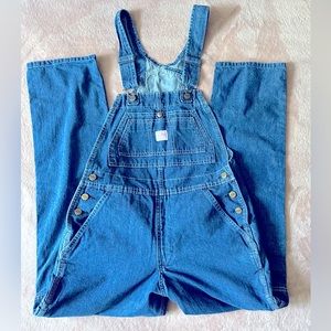 KEY Women’s Ring Spun Denim Bin Overall - size 6 tall